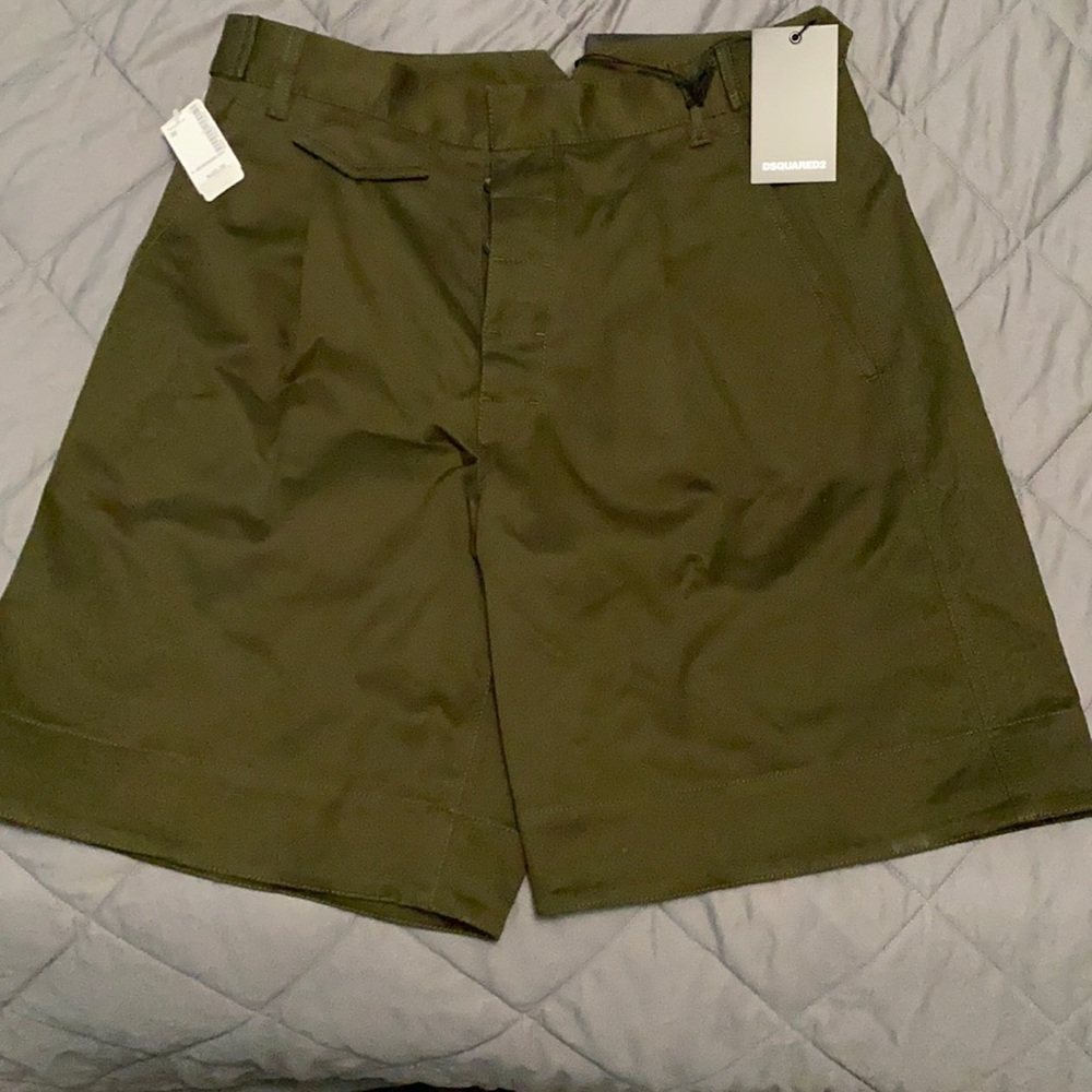 DSQUARED2 button up shorts